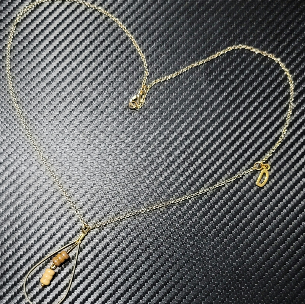 Initial Accented Necklace